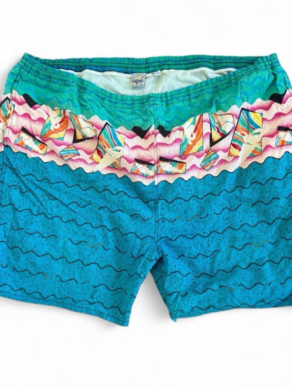 Vintage 1980s Sunforce Bathing Suit Sized 4XL